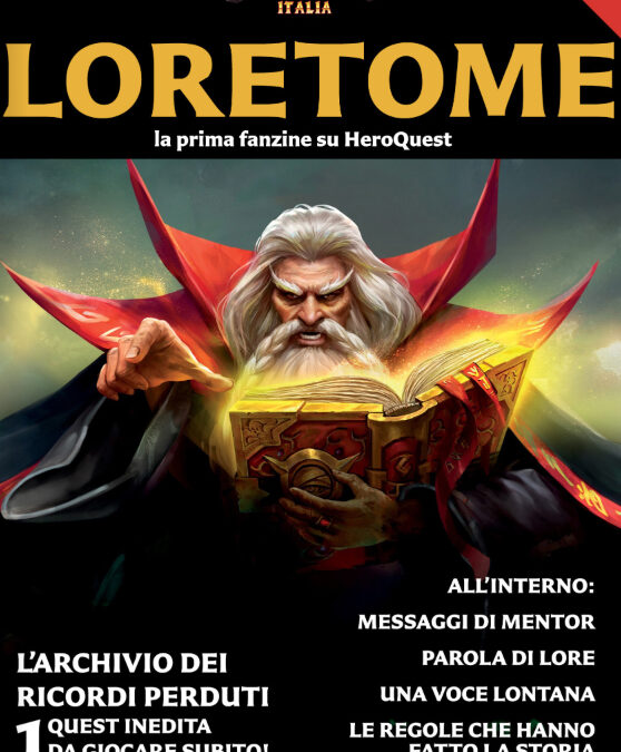 Loretome – Heroquest Magazine Numero 0