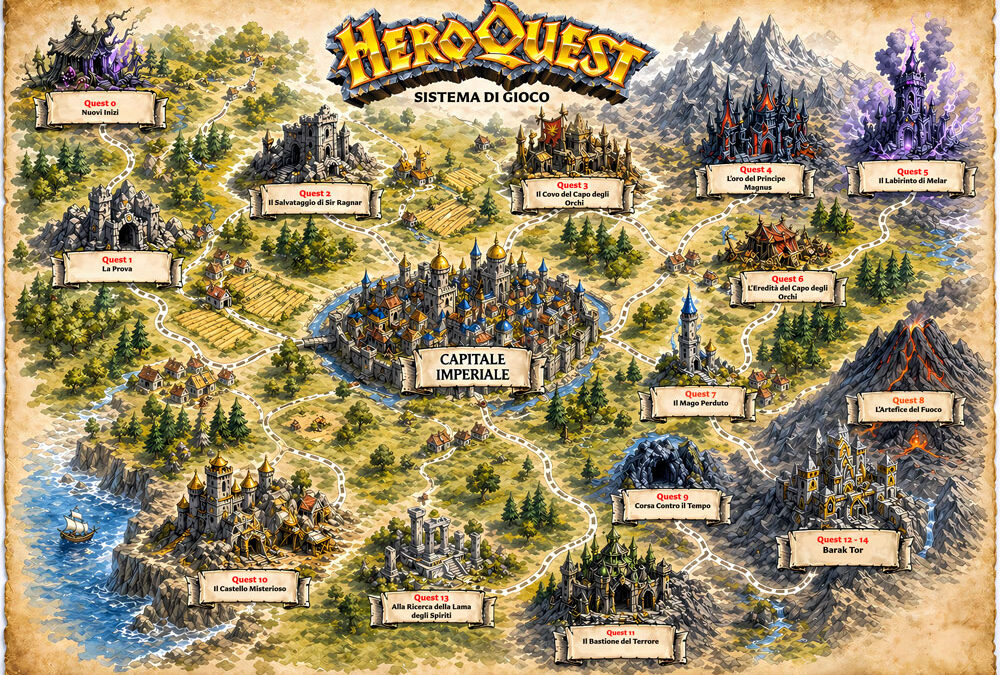 Mappe dal Mondo Heroquest