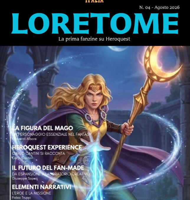 Loretome – Heroquest Magazine Numero 4