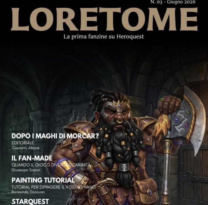 Loretome – Heroquest Magazine Numero 3