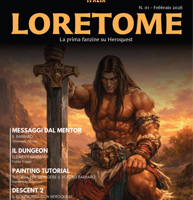 Loretome – Heroquest Magazine Numero 1