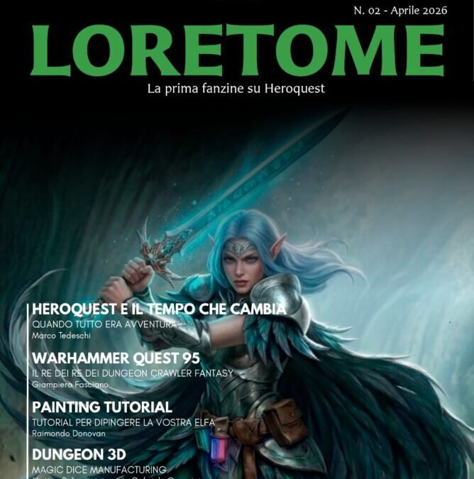 Loretome – Heroquest Magazine Numero 2